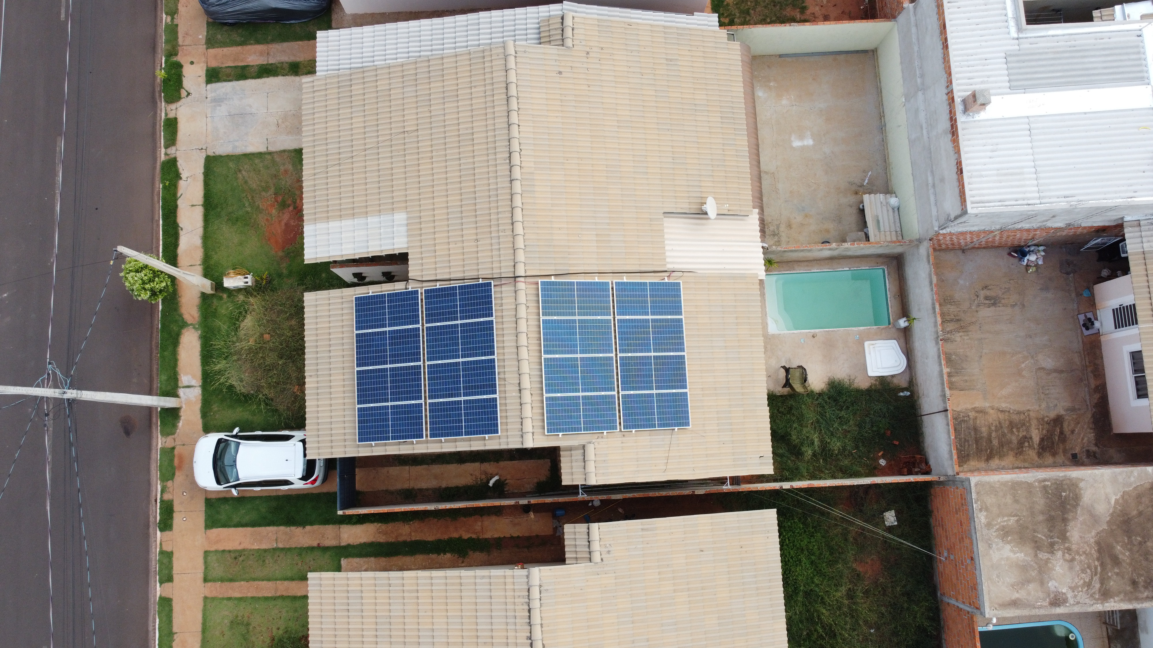 Instalação residencial — vista 2